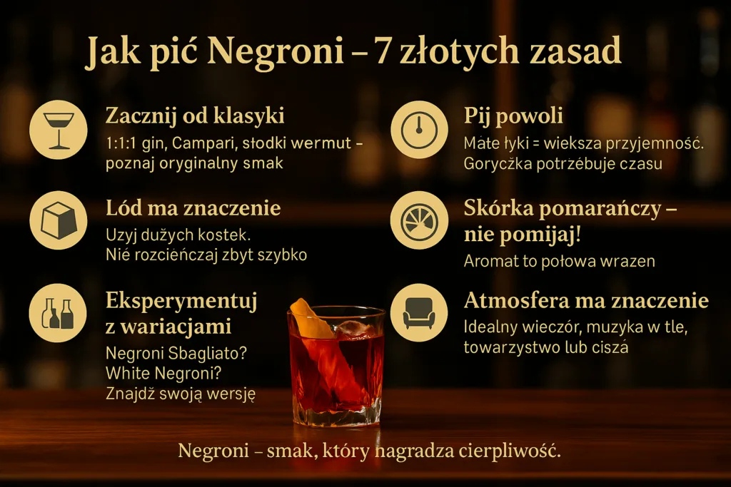 infografika jak pic negroni